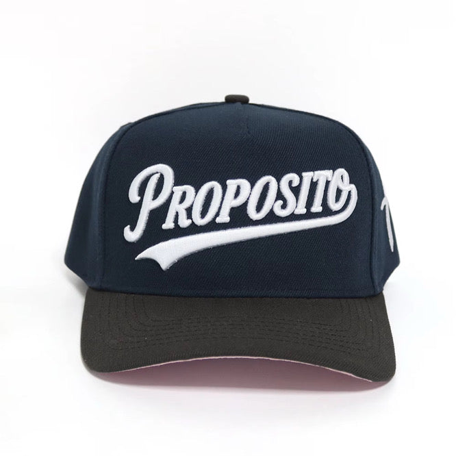 Proposito Snapback (Azul/Cafe)