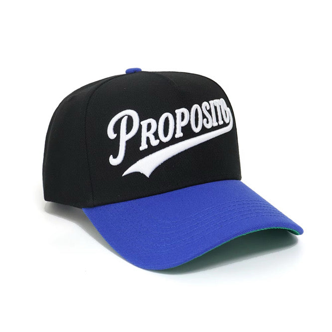 Proposito Snapback (Negro/Azul)
